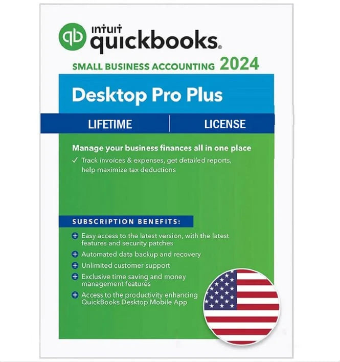QuickBooks Desktop Pro Plus 2024 ( No Subscription)